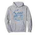 Kono Hawaii Distressed Beach Hoodie - Custom Art Print Unisex - T-Shirt, Sweatshirt, Hoodie