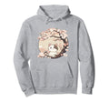 Cat Japanese Aesthetic Vaporwave Cherry Hoodie - Aesthetic Graphic Unisex - T-Shirt, Sweatshirt, Hoodie