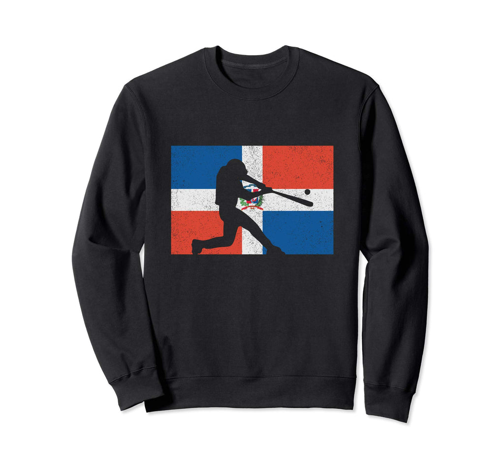 Baseball Dominican Republic Sweatshirt - Streetwear Style Unisex - T-Shirt, Sweatshirt, Hoodie