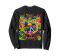 Stay Groovy 70S Mushroom Hippie Sweatshirt - Trendy Graphic Men Women - T-Shirt, Sweatshirt, Hoodie