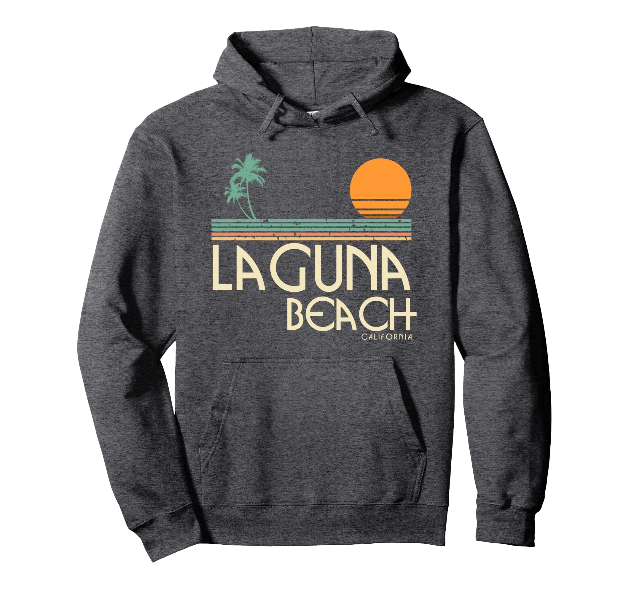 Laguna Beach California Surf Hoodie - Streetwear Style Unisex - T-Shirt, Sweatshirt, Hoodie
