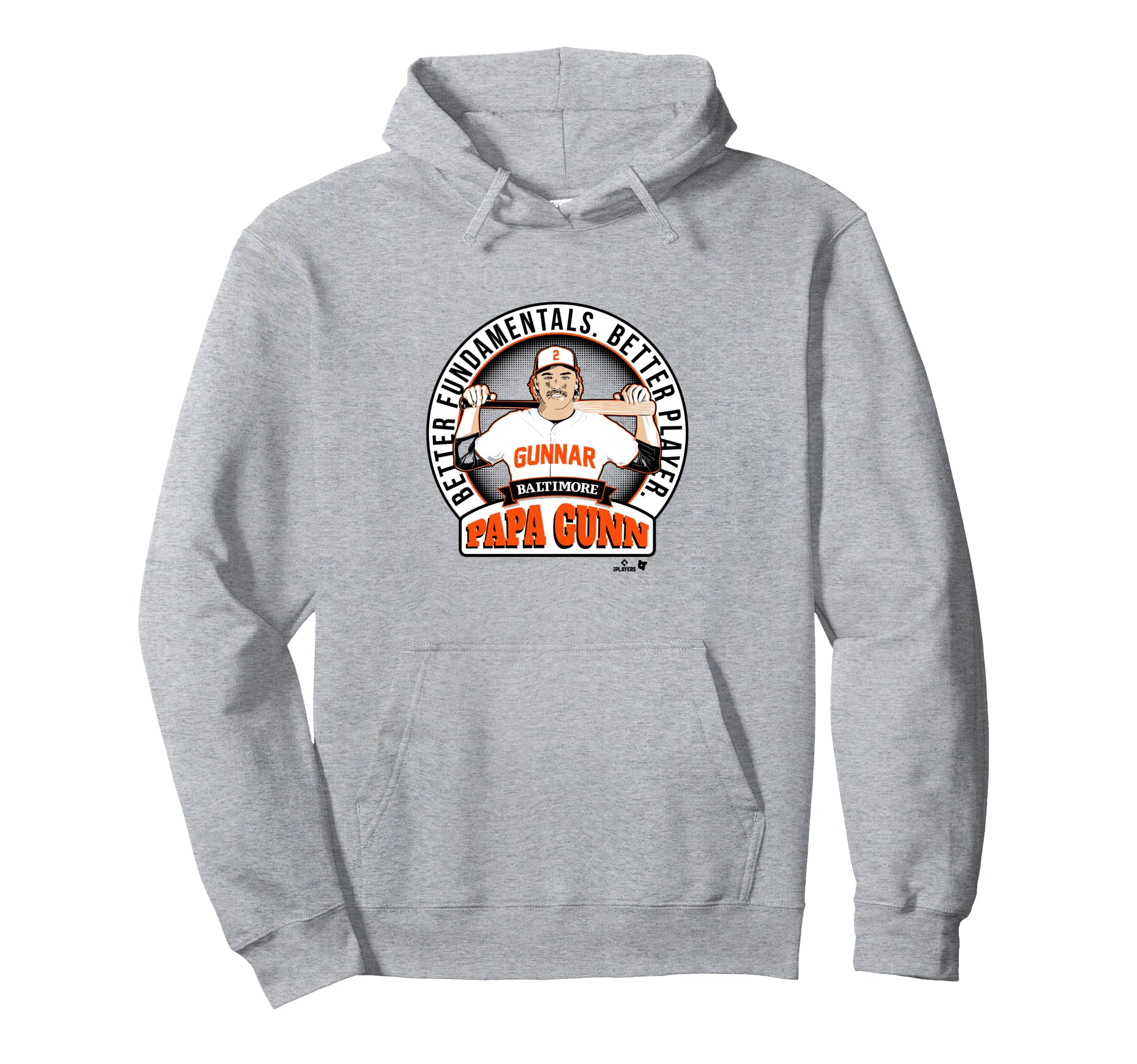Gunnar Henderson Papa Gunn Baltimore Hoodie - Casual Everyday Wear Unisex - T-Shirt, Sweatshirt, Hoodie