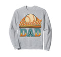 Baseball Dad Summer Sports Lover Sweatshirt - Graphic Print for Adults - T-Shirt, Sweatshirt, Hoodie