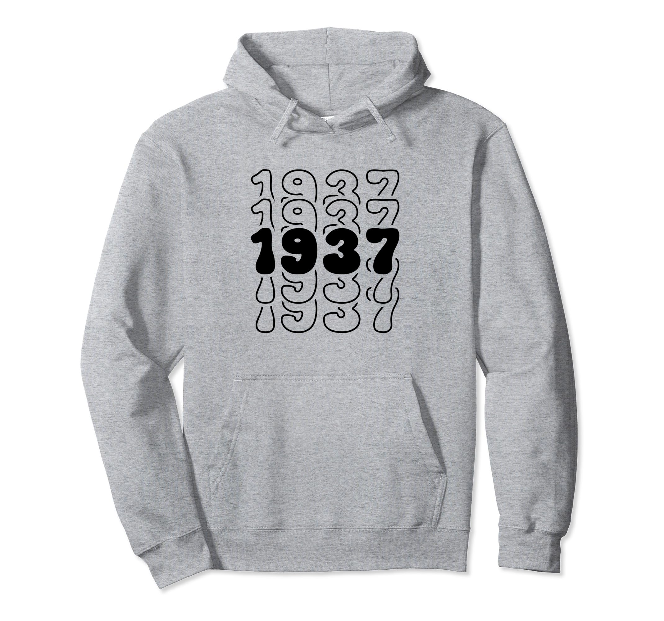 87 Year Old Groovy 87Th Birthday Boho Hoodie - Custom Art Print Unisex - T-Shirt, Sweatshirt, Hoodie