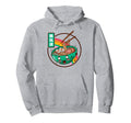 Happy Ramen Bowl Rainbow Japan Otaku Hoodie - Unique Graphic Unisex - T-Shirt, Sweatshirt, Hoodie