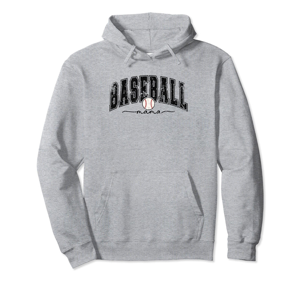 Baseball Mama Funny Sport Hoodie - Aesthetic Graphic for Adults - T-Shirt, Sweatshirt, Hoodie