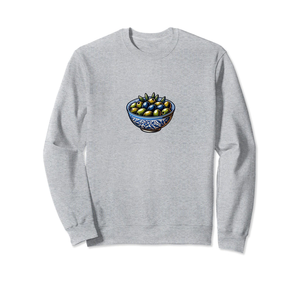 Bowl Olives Fruit Aesthetic Y2K Sweatshirt - Streetwear Style Men Women - T-Shirt, Sweatshirt, Hoodie