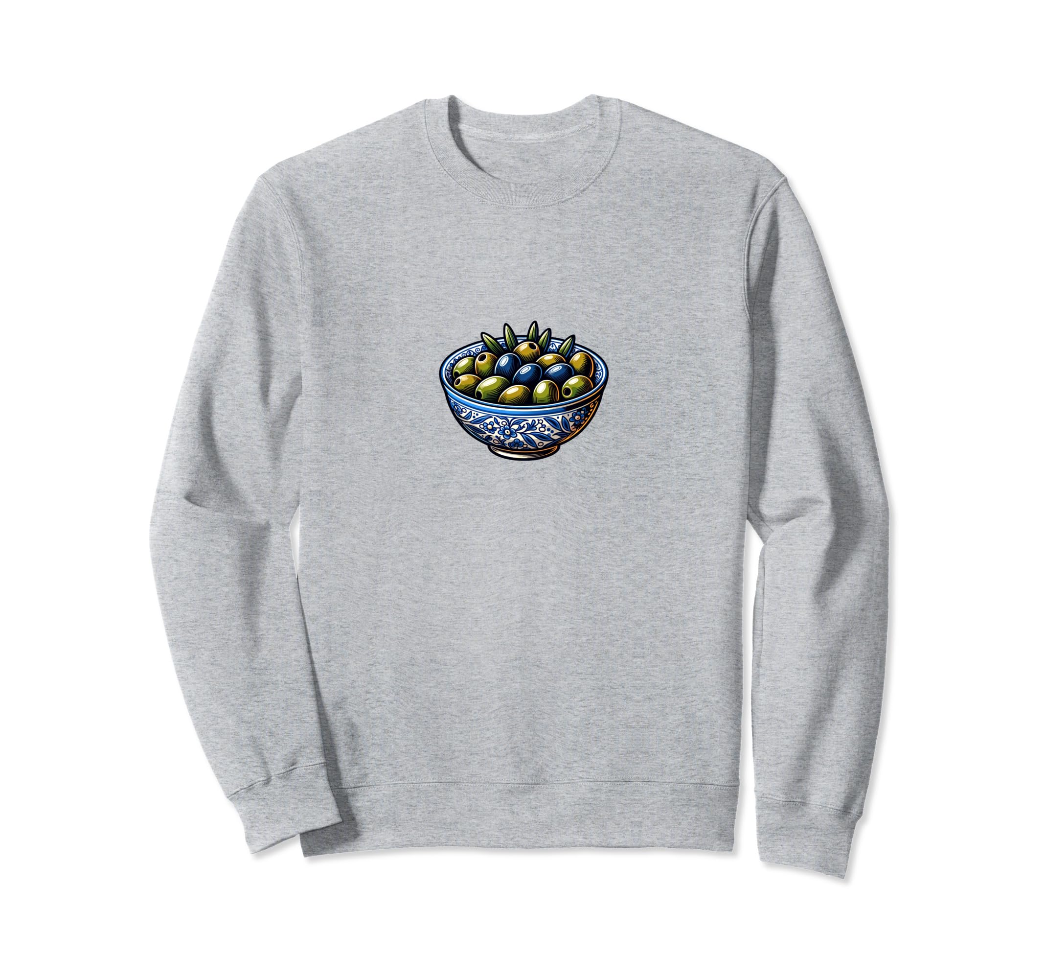 Bowl Olives Fruit Aesthetic Y2K Sweatshirt - Streetwear Style Men Women - T-Shirt, Sweatshirt, Hoodie