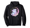 Pastel Goth Unicorn Japanese Anime Hoodie - Minimalist Print Men Women - T-Shirt, Sweatshirt, Hoodie