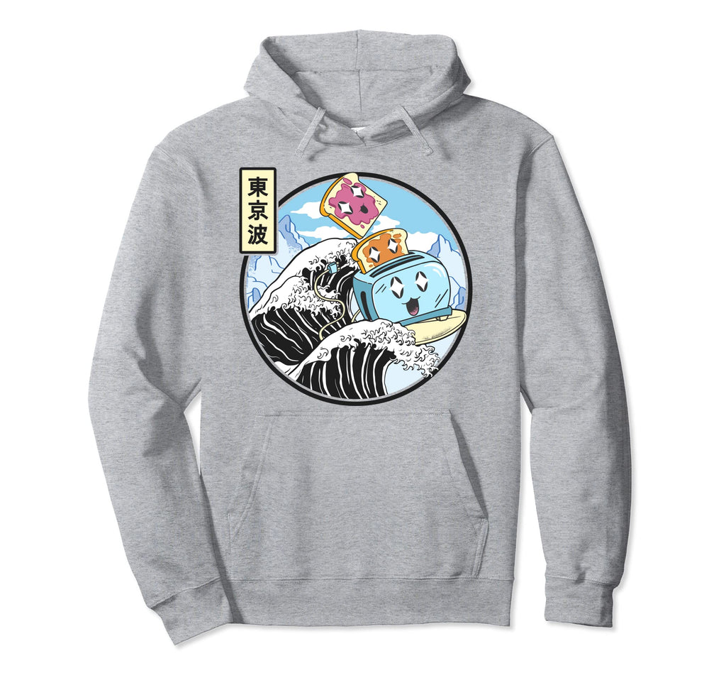 Surfing Toaster Peanut Butter Jelly Hoodie - Streetwear Style Men Women - T-Shirt, Sweatshirt, Hoodie