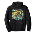 Eighties Generation Mixtape 1980S Music Hoodie - Minimalist Print Unisex - T-Shirt, Sweatshirt, Hoodie