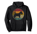 Scottish Terrier Scottie Dog Distressed Hoodie - Unique Graphic Men Women - T-Shirt, Sweatshirt, Hoodie