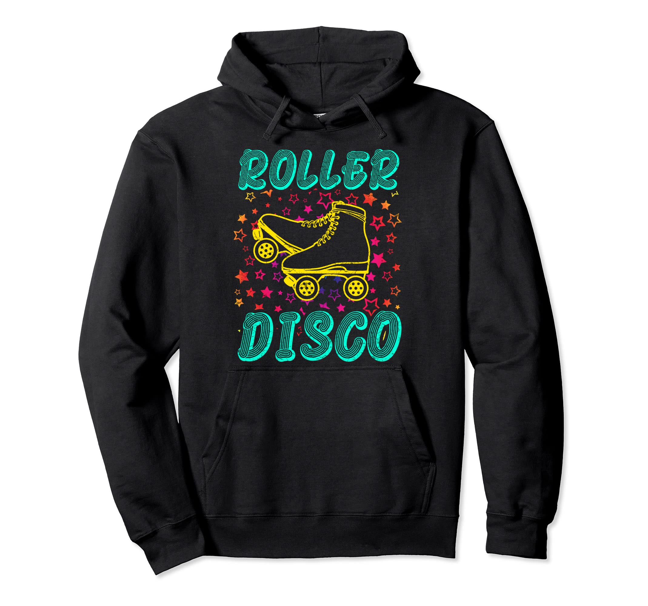 Roller Skates Disco Inline Skating Hoodie - Novelty Apparel for Adults - T-Shirt, Sweatshirt, Hoodie