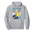 Rubber Duck Surfing Kanagawa Wave Digital Hoodie - Custom Art Print Unisex - T-Shirt, Sweatshirt, Hoodie