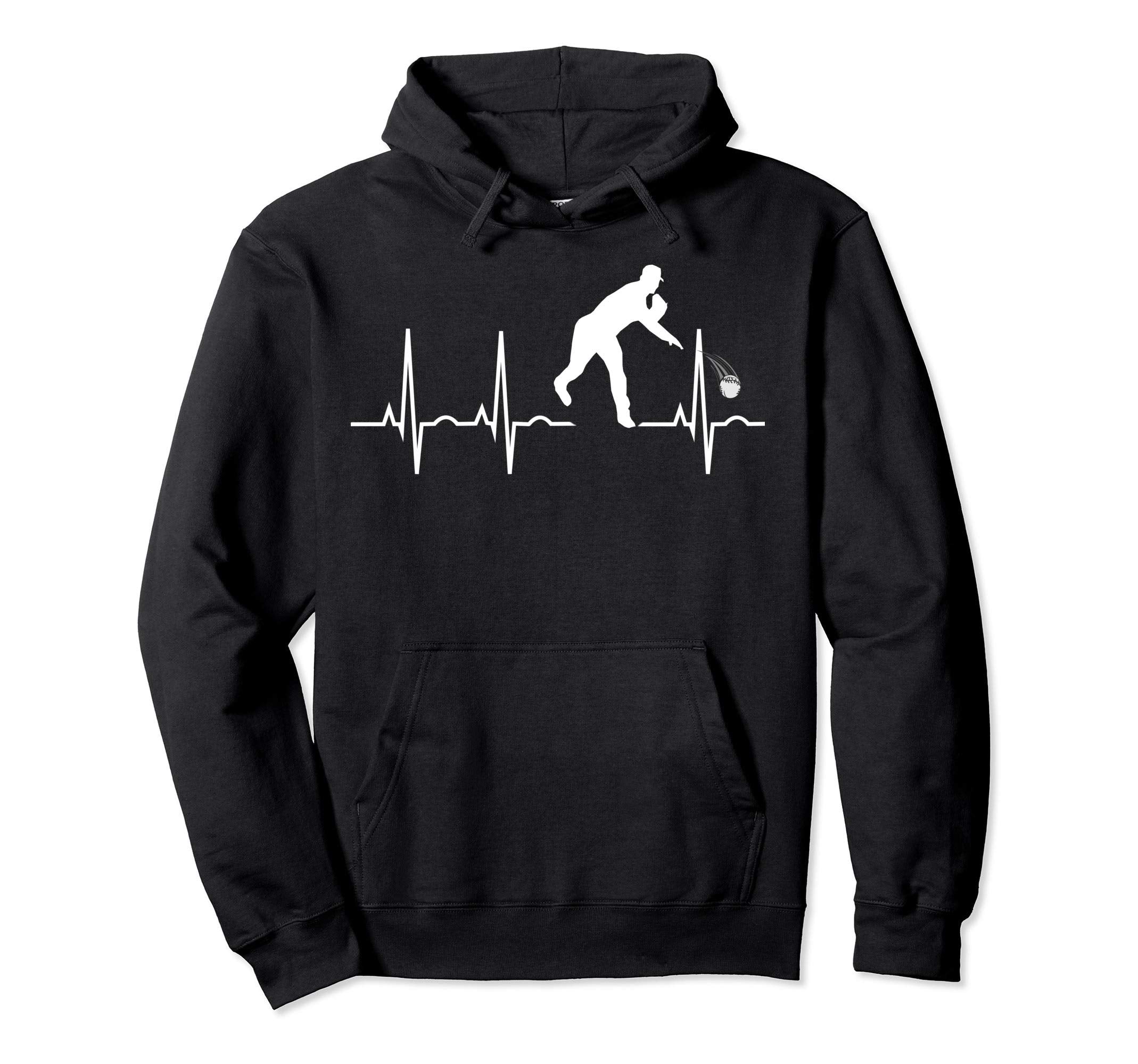 Baseball Hoodies Baseball Pitcher Hoodie - Casual Everyday Wear Men Women - T-Shirt, Sweatshirt, Hoodie