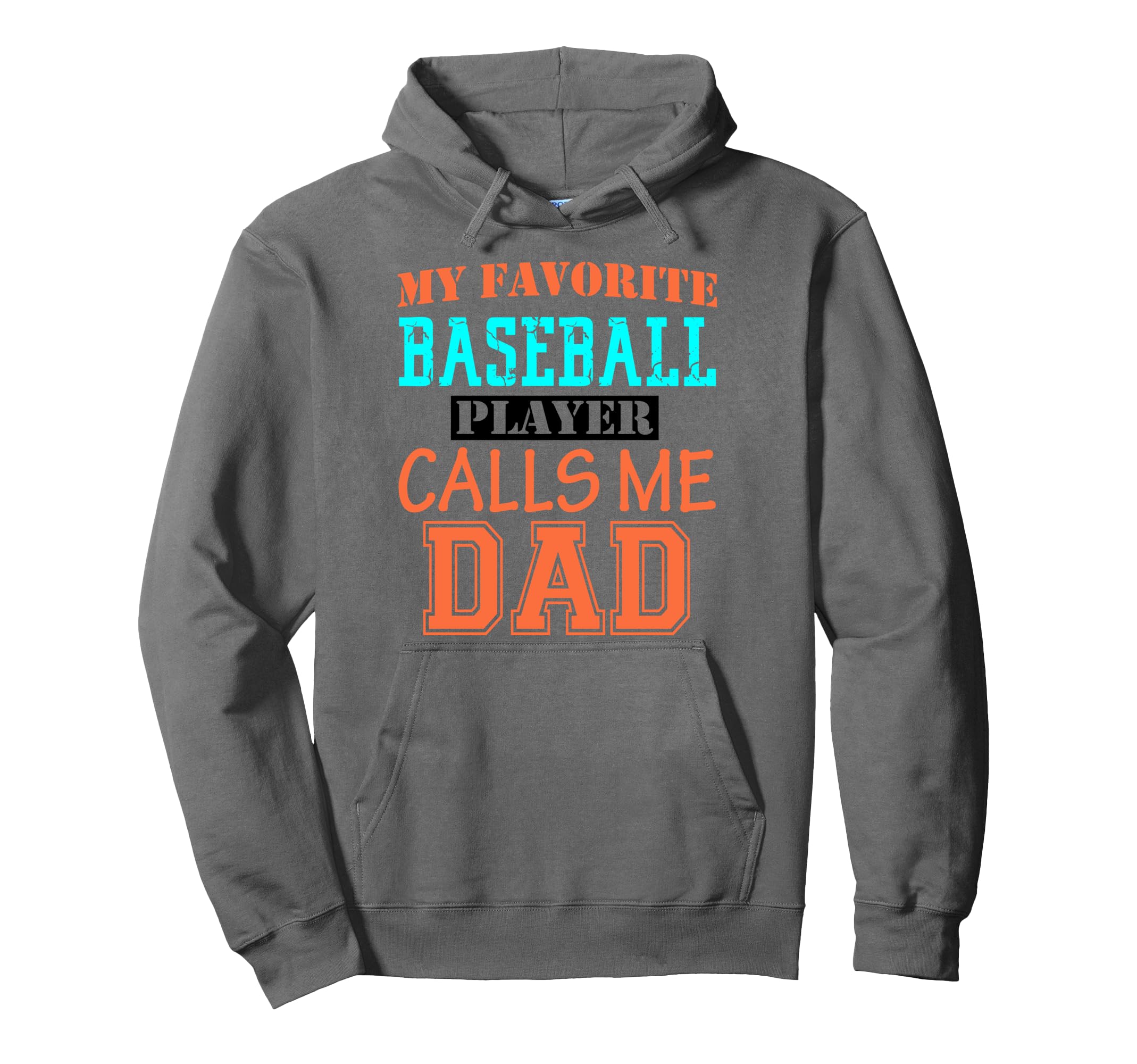 Funny Supportive Dad Baseball Player Hoodie - Casual Everyday Wear Unisex - T-Shirt, Sweatshirt, Hoodie