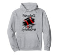 Baseball Grandma Family Matching Baseball Hoodie - Minimalist Print Unisex - T-Shirt, Sweatshirt, Hoodie