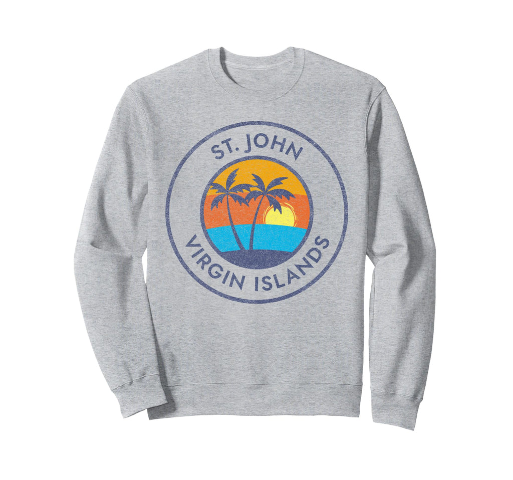 St John Virgin Islands Usvi Sunset Sweatshirt - Graphic Print Unisex - T-Shirt, Sweatshirt, Hoodie