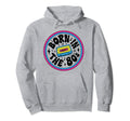 Born 80S Music Cassette Tape Mixtape Hoodie - Minimalist Print for Adults - T-Shirt, Sweatshirt, Hoodie
