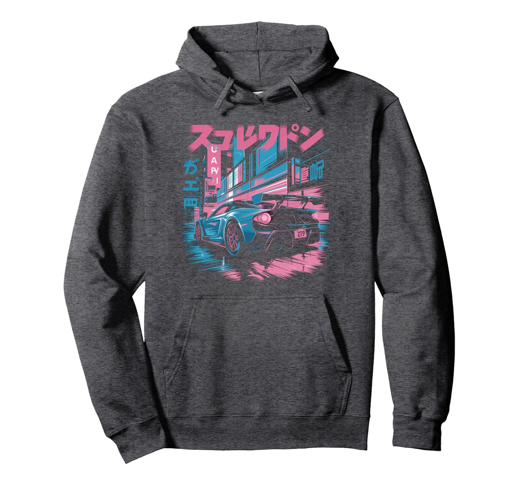 Japanese Street Racing Kanji Car Jdm Hoodie - Novelty Apparel Men Women - T-Shirt, Sweatshirt, Hoodie