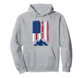Blue Ridge Ga Georgia American Hoodie - Casual Everyday Wear Men Women - T-Shirt, Sweatshirt, Hoodie