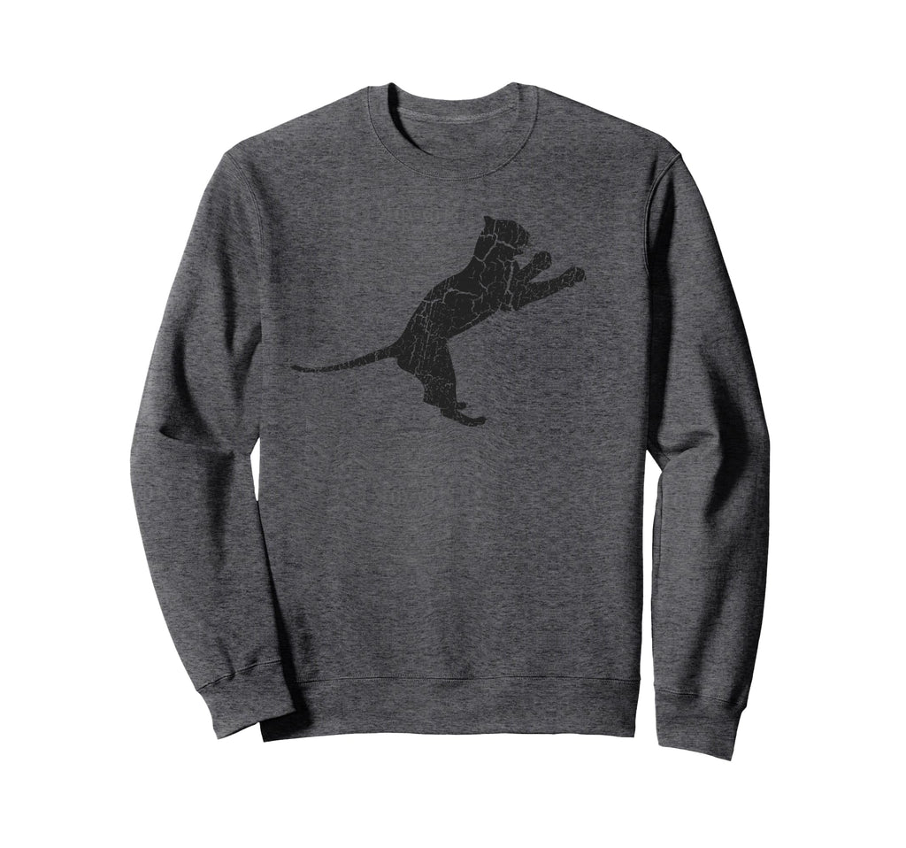 Jaguar Distressed Jaguar Sweatshirt - Trendy Graphic for Adults - T-Shirt, Sweatshirt, Hoodie