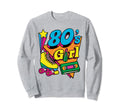 80S Roller Skater Music Lover Skate Sweatshirt - Trendy Graphic Unisex - T-Shirt, Sweatshirt, Hoodie