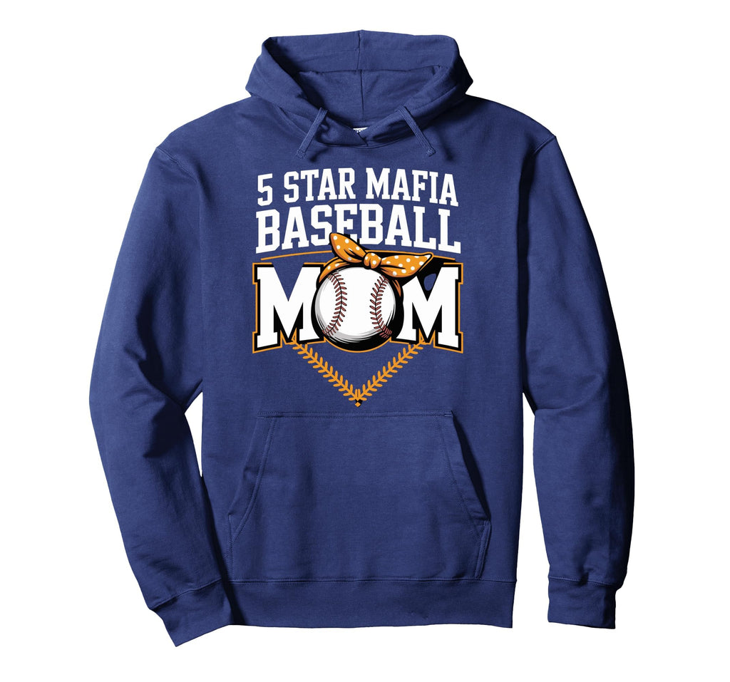 5 Star Mafia Baseball Mom Hoodie - Custom Art Print Men Women - T-Shirt, Sweatshirt, Hoodie