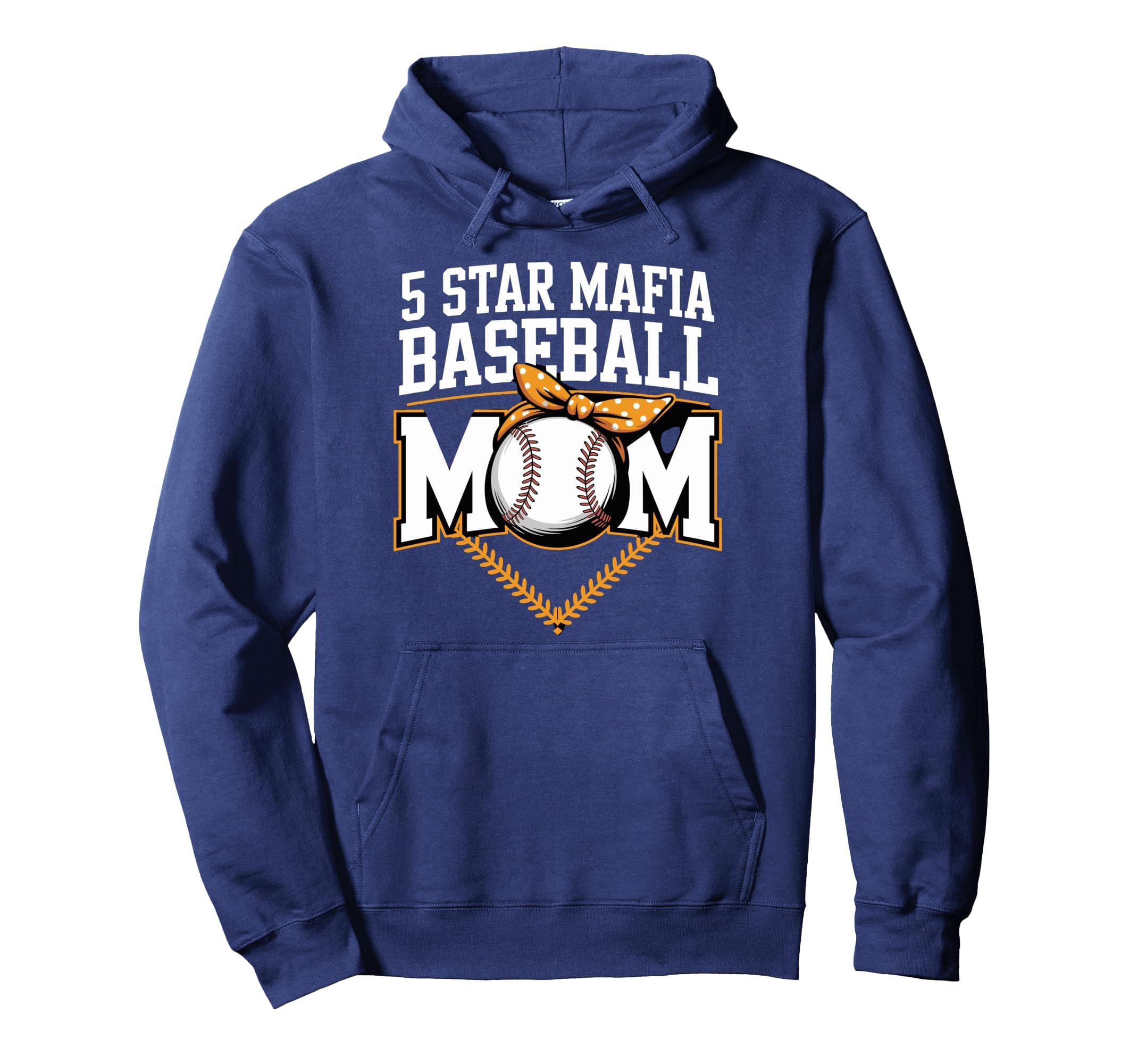 5 Star Mafia Baseball Mom Hoodie - Custom Art Print Men Women - T-Shirt, Sweatshirt, Hoodie