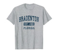 Bradenton Florida Fl Sports Navy T-Shirt - Unique Graphic Men Women - T-Shirt, Sweatshirt, Hoodie