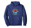 Dauphin Island Alabama Al Dolphin 70S Hoodie - Streetwear Style Unisex - T-Shirt, Sweatshirt, Hoodie