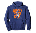 Jose Altuve Houston Baseball Players Hoodie - Aesthetic Graphic for Adults - T-Shirt, Sweatshirt, Hoodie