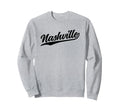 Nashville Tennessee 1970S Black Sweatshirt - Fun Novelty Design for Adults - T-Shirt, Sweatshirt, Hoodie