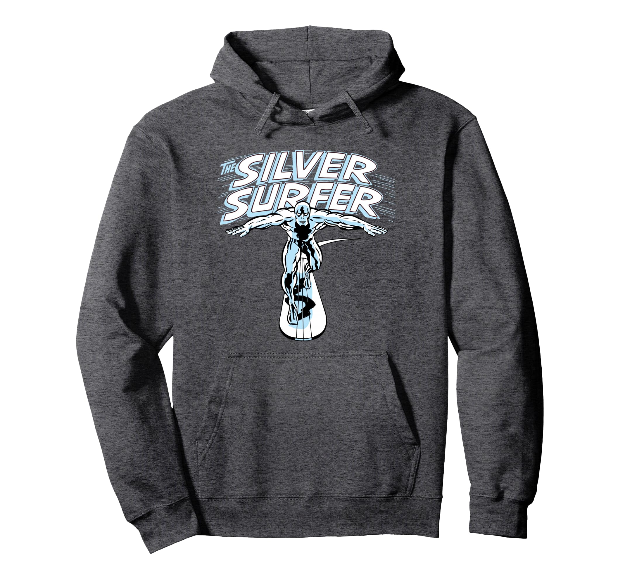 Marvel Fantastic Four Silver Surfer Hoodie - Minimalist Print Men Women - T-Shirt, Sweatshirt, Hoodie
