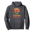 Zion National Park Canyon Scenic Hoodie - Minimalist Print Men Women - T-Shirt, Sweatshirt, Hoodie