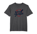 Baseball Sister Sister Slugger Sports T-Shirt - Minimalist Print Unisex - T-Shirt, Sweatshirt, Hoodie