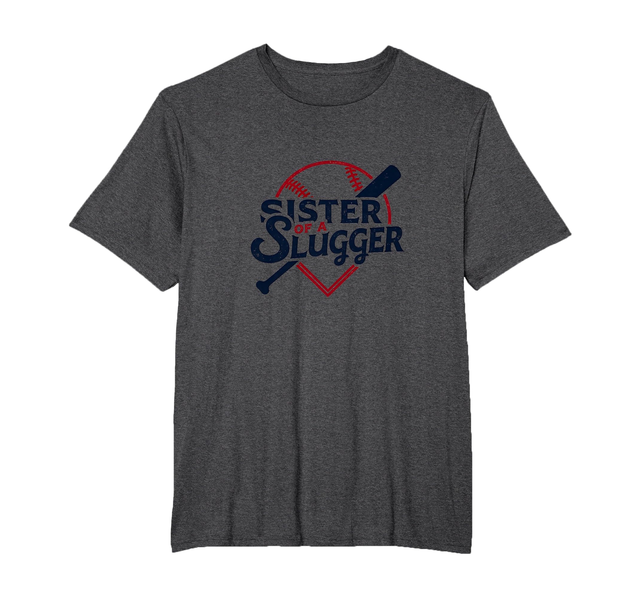 Baseball Sister Sister Slugger Sports T-Shirt - Minimalist Print Unisex - T-Shirt, Sweatshirt, Hoodie