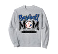 Baseball Mom Blue Varsity Sweatshirt - Casual Everyday Wear for Adults - T-Shirt, Sweatshirt, Hoodie