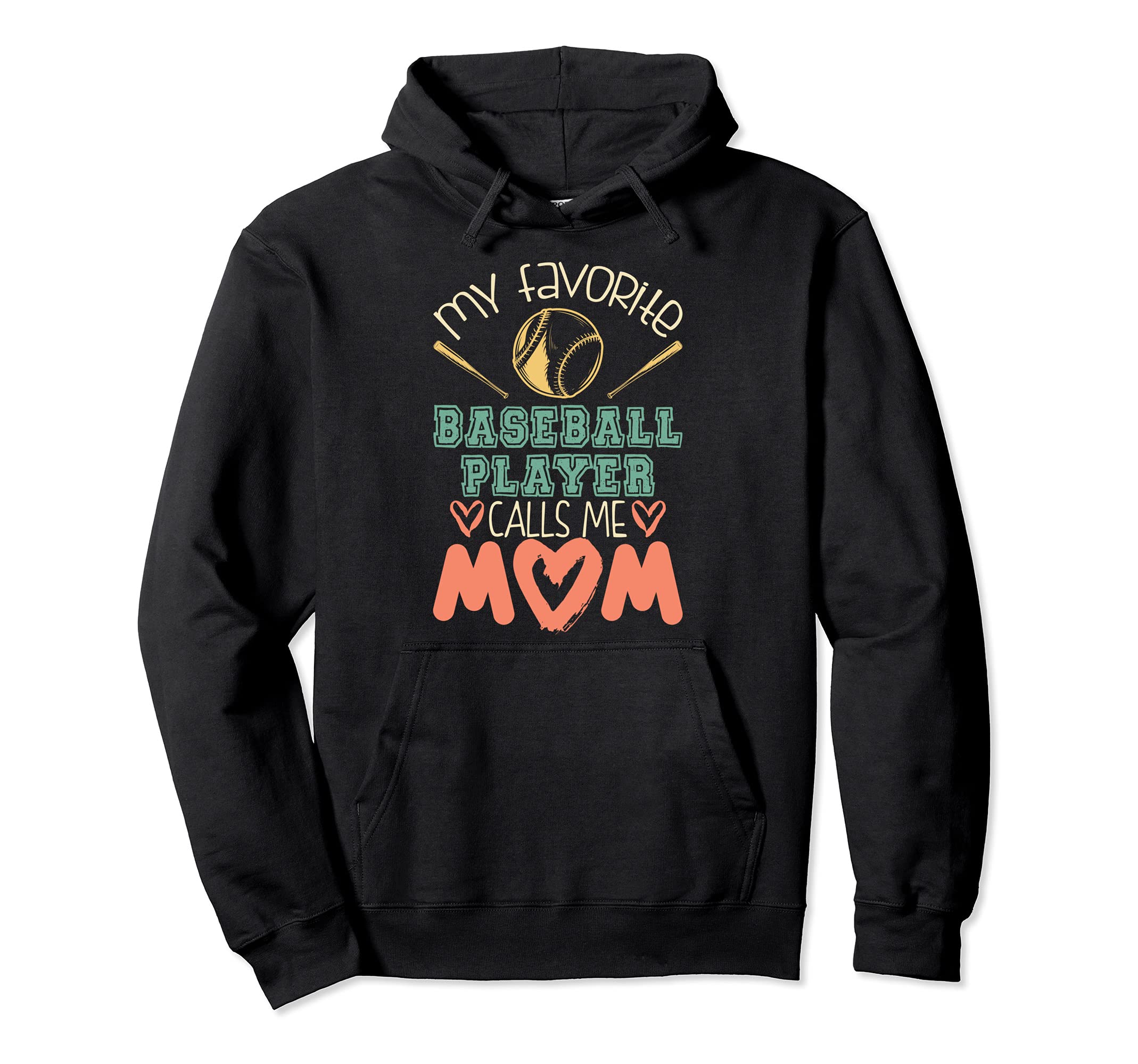 Mothers Day Baseball Player Baseball Hoodie - Minimalist Print for Adults - T-Shirt, Sweatshirt, Hoodie
