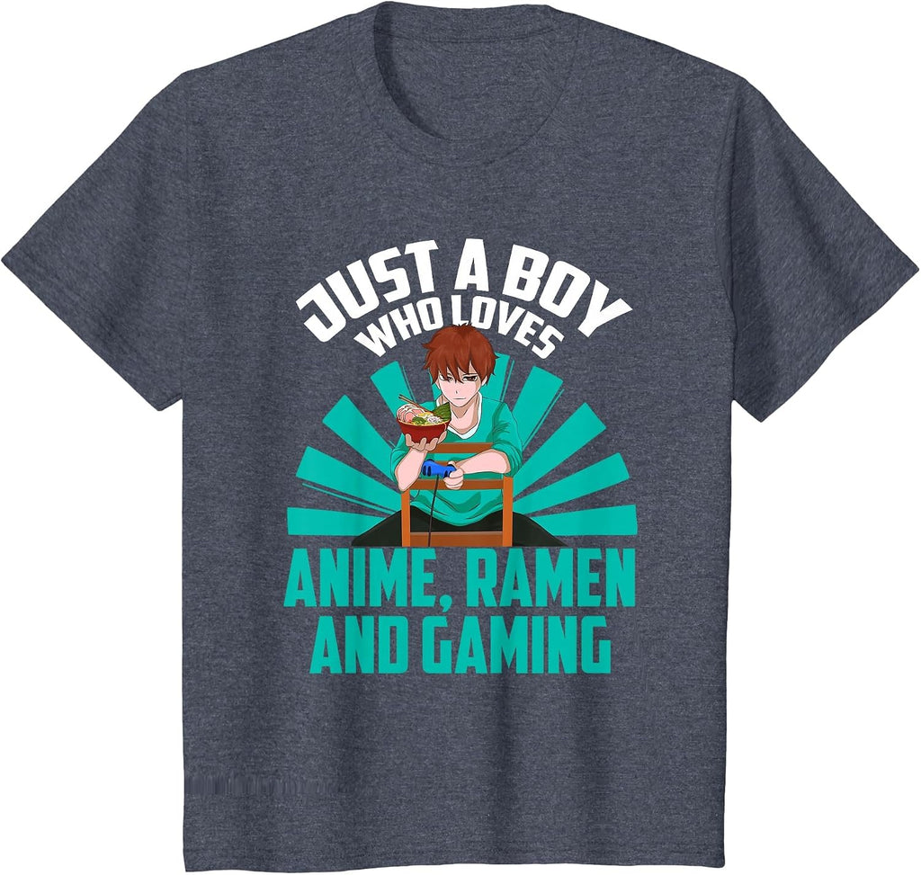 Boys Kawaii Anime Gifts - Adult & Kids T-Shirts, Sweatshirts & Hoodies apparel design preview 1