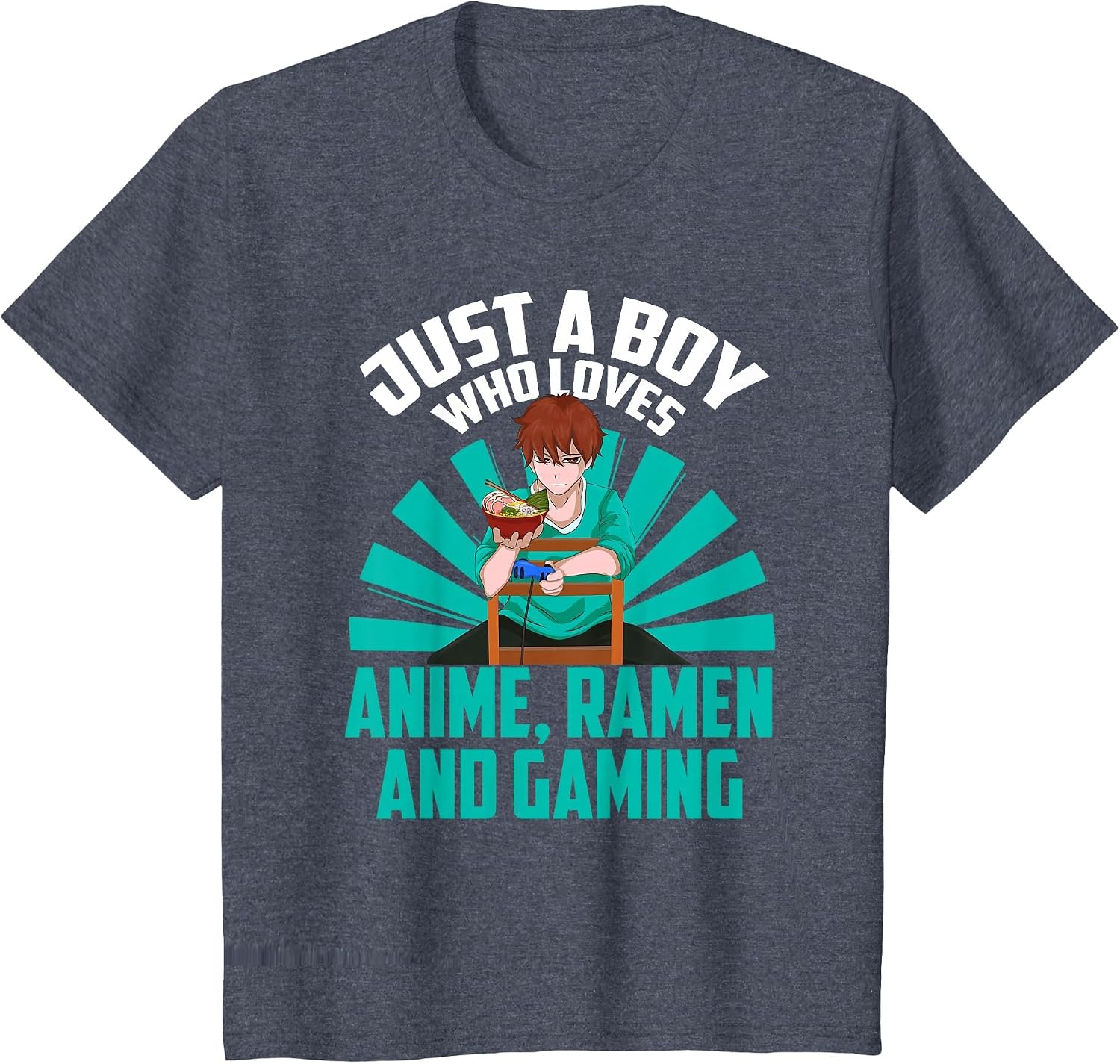 Boys Kawaii Anime Gifts - Adult & Kids T-Shirts, Sweatshirts & Hoodies apparel design preview 1
