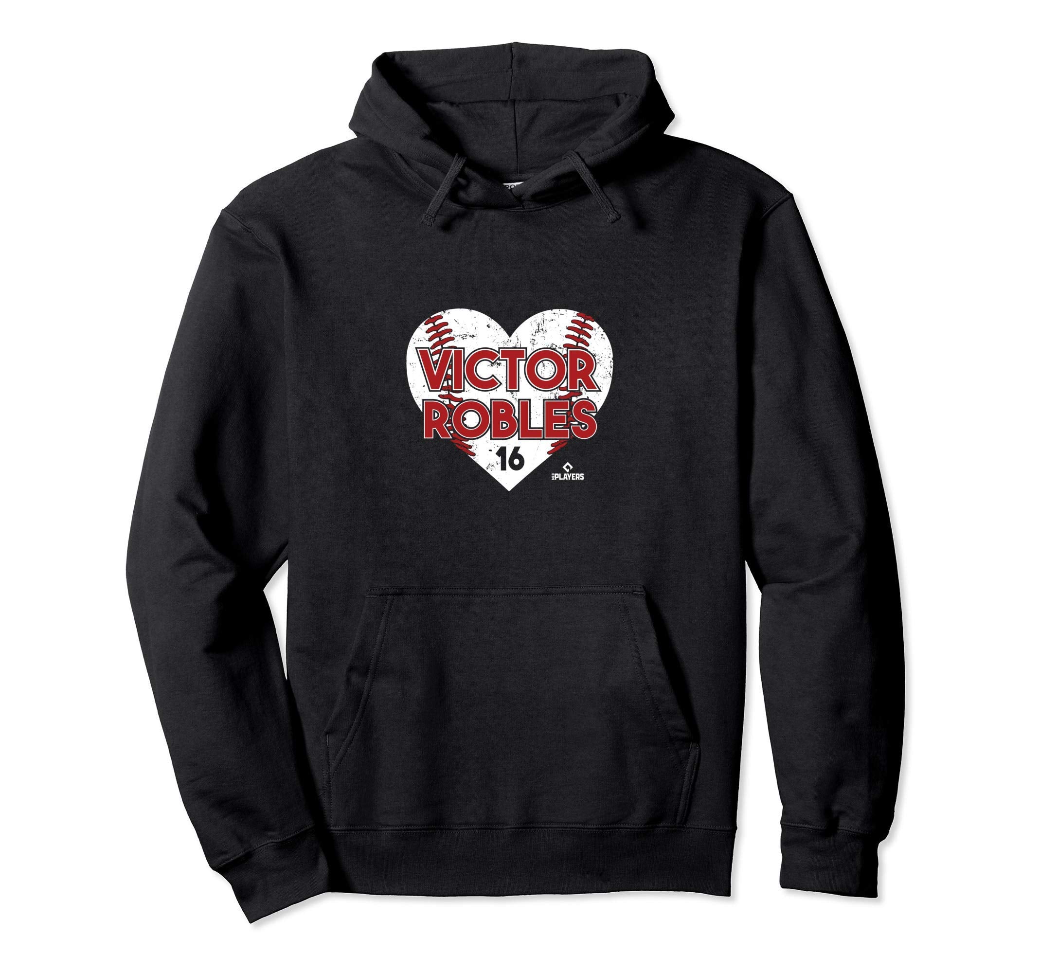 Victor Robles Heart Baseball Hoodie - Trendy Graphic Unisex - T-Shirt, Sweatshirt, Hoodie