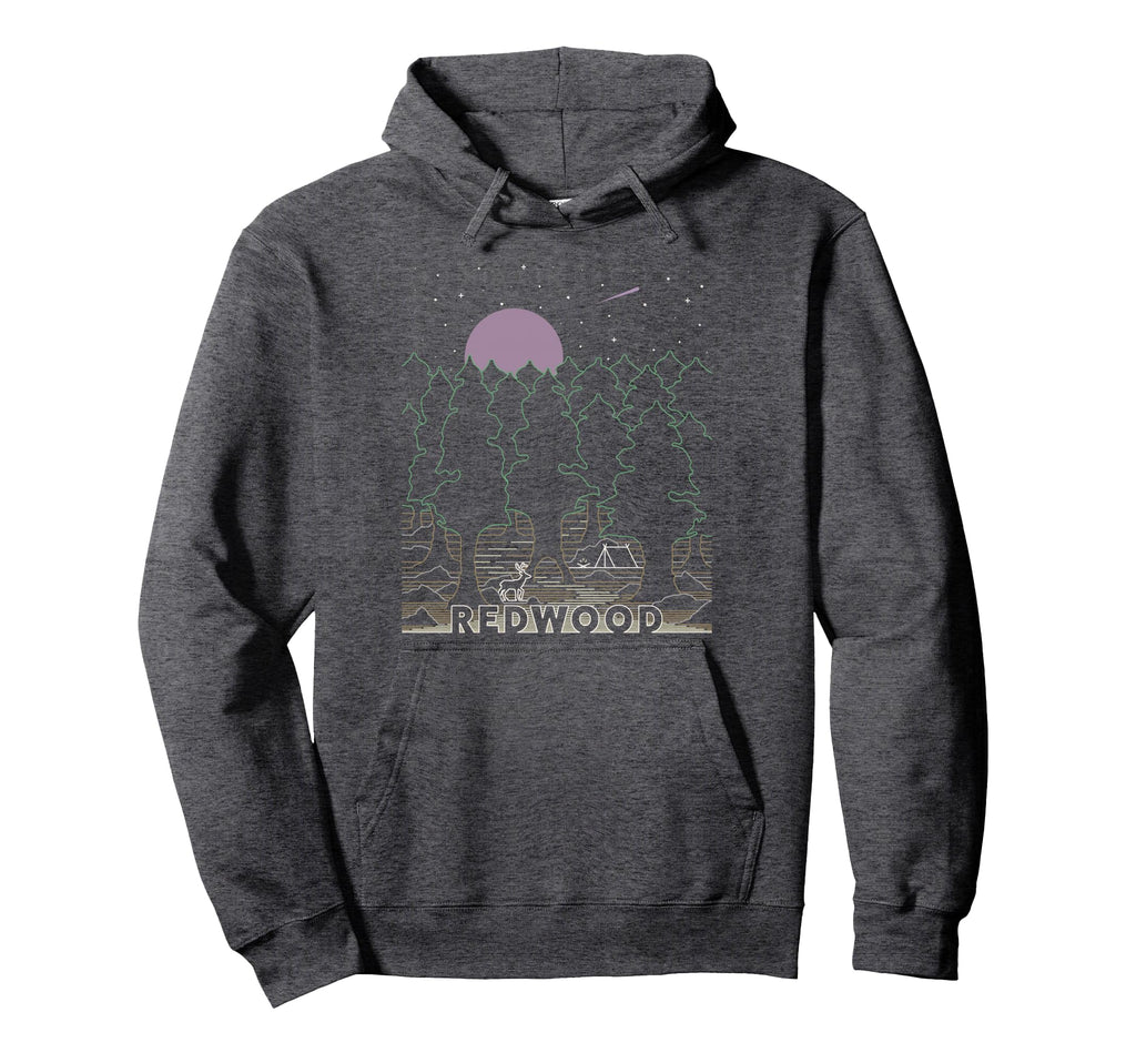 Redwood National Park California Hoodie - Trendy Graphic for Adults - T-Shirt, Sweatshirt, Hoodie