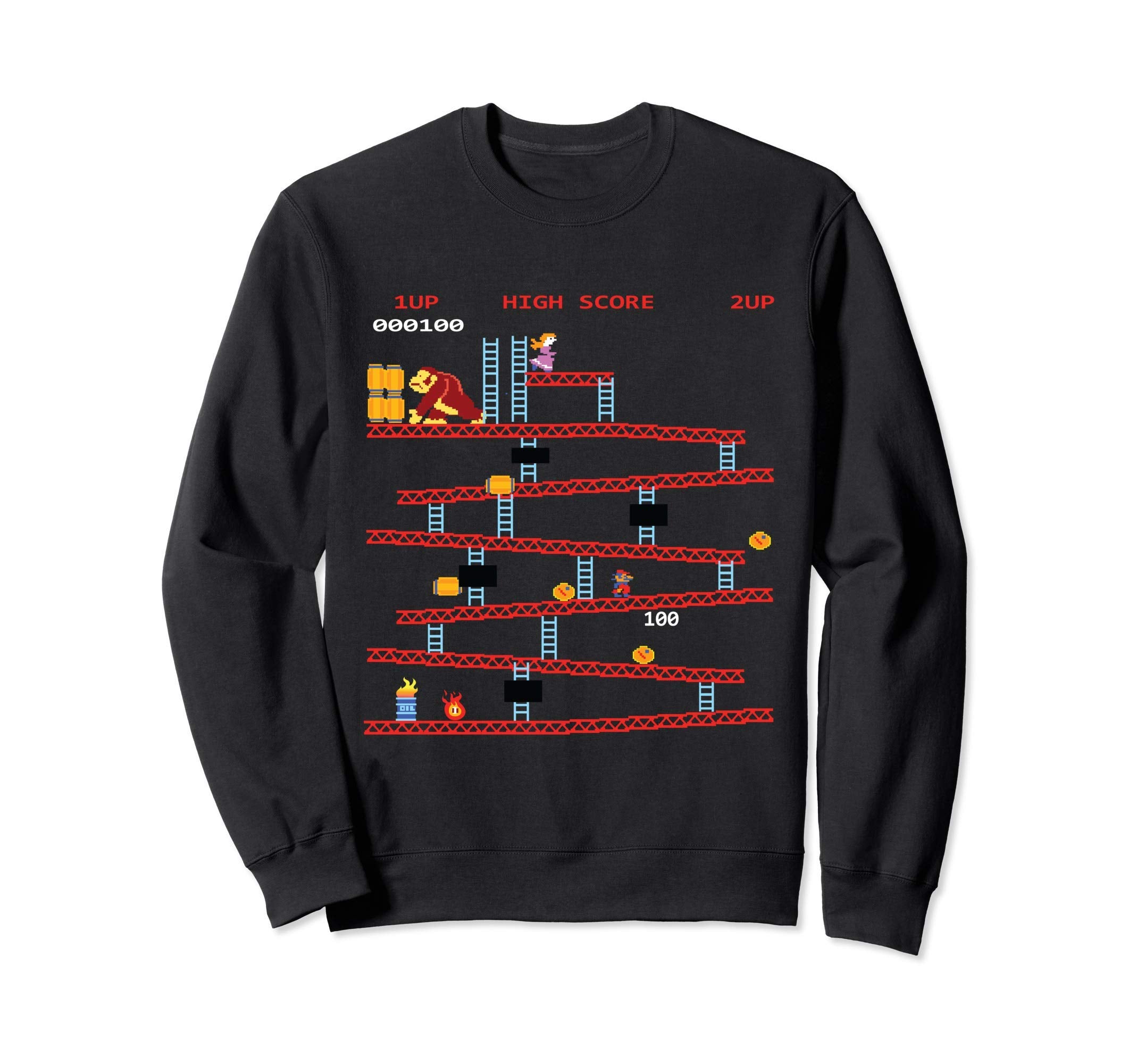 Gaming Arcade Video Game Console Gamer Sweatshirt - Trendy Graphic Unisex - T-Shirt, Sweatshirt, Hoodie