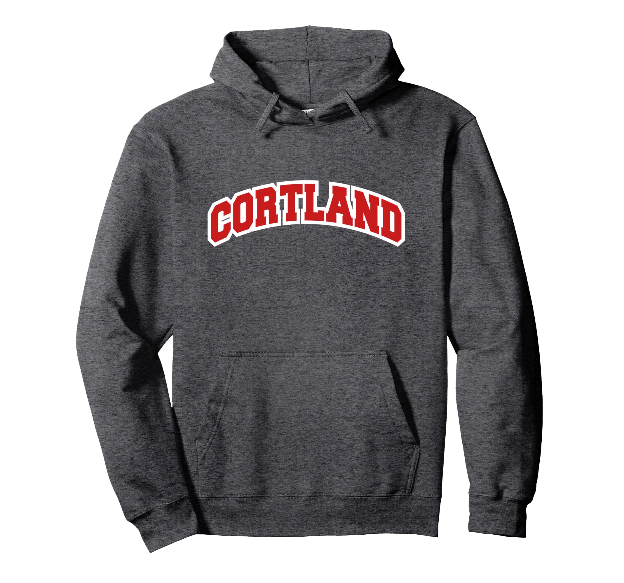 Cortland New York Varsity Hoodie - Custom Art Print Men Women - T-Shirt, Sweatshirt, Hoodie