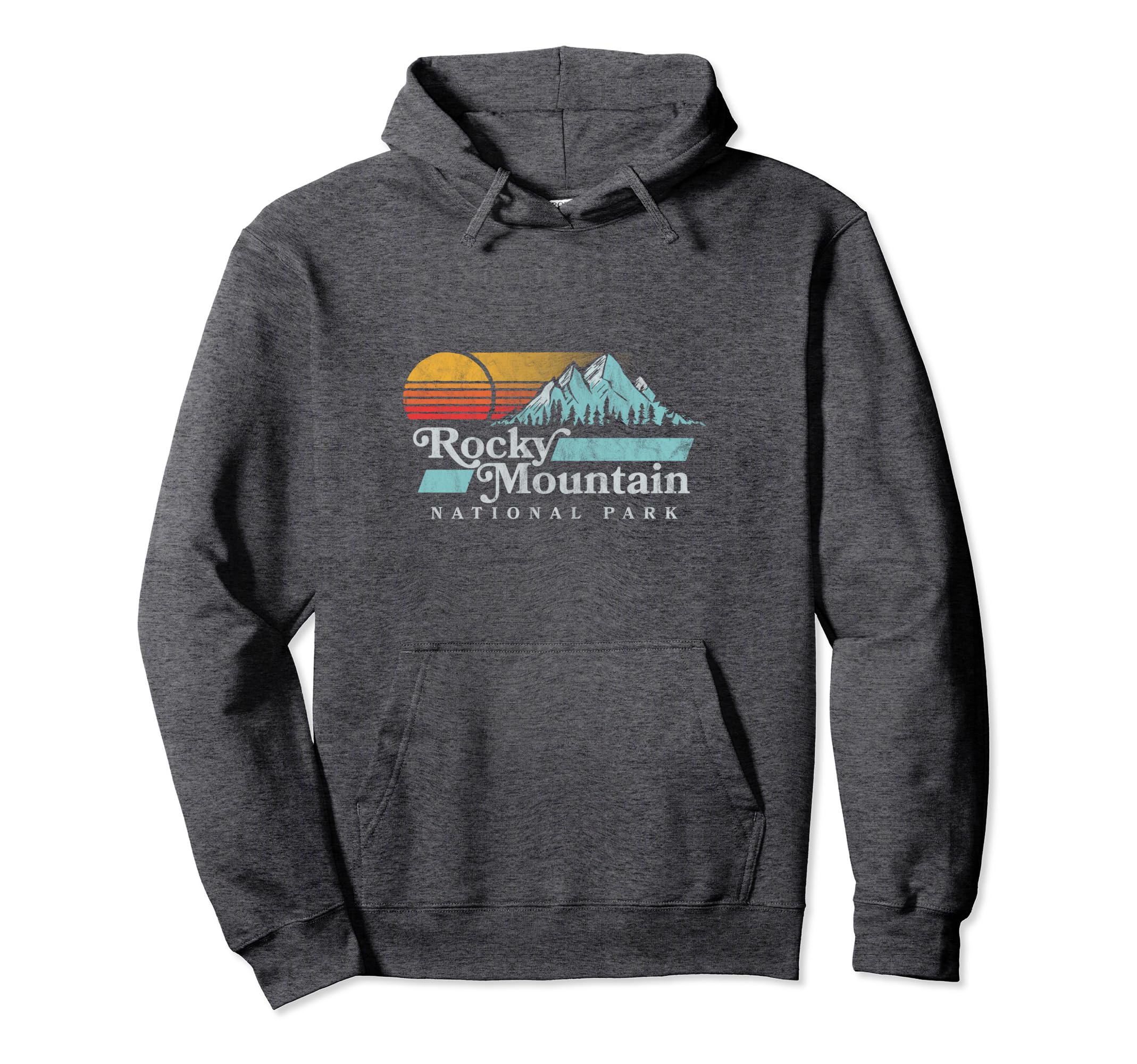 Rocky Mountain National Park Hoodie - Streetwear Style for Adults - T-Shirt, Sweatshirt, Hoodie