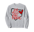 No Place Like Home Baseball Sweatshirt - Minimalist Print Men Women - T-Shirt, Sweatshirt, Hoodie