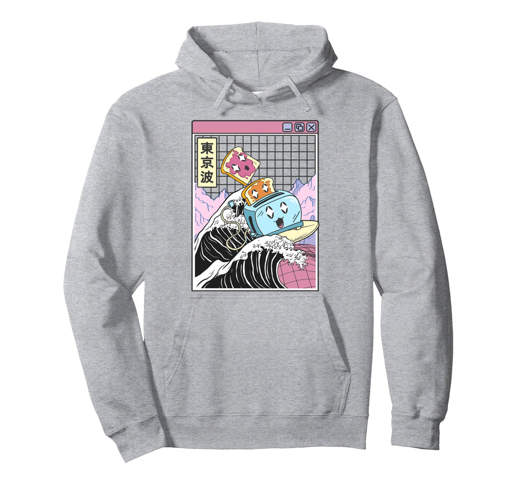 Happy Toaster Jelly Peanut Butter Toast Hoodie - Graphic Print Men Women - T-Shirt, Sweatshirt, Hoodie