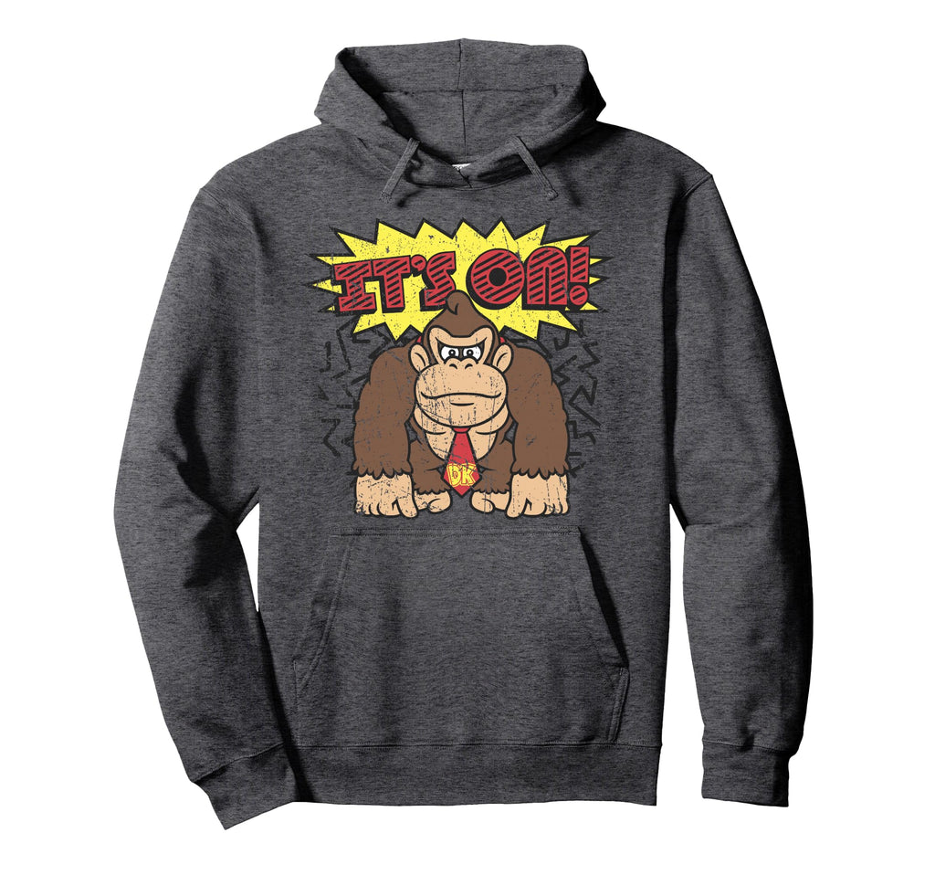 Donkey Kong Its Distressed Hoodie - Fun Novelty Design Men Women - T-Shirt, Sweatshirt, Hoodie