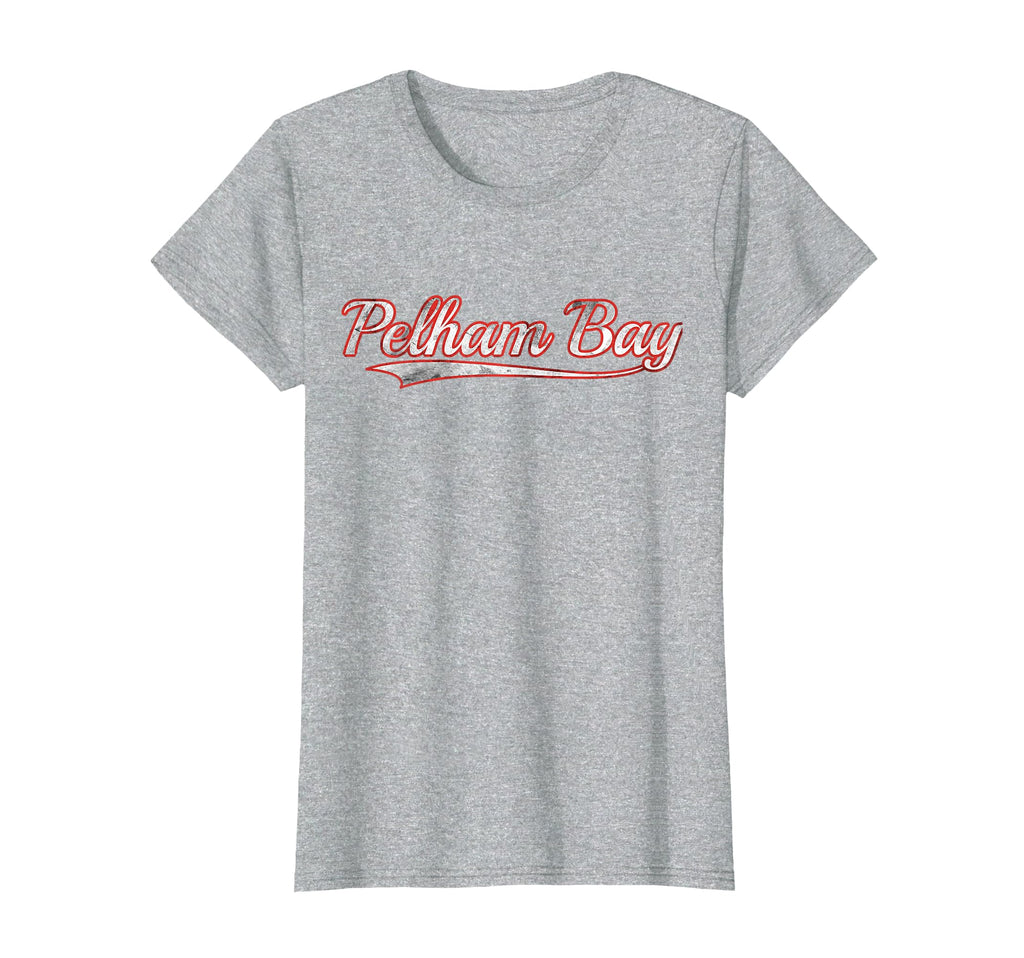 Pelham Bay Varsity Distressed Throwback T-Shirt - Novelty Apparel Men Women - T-Shirt, Sweatshirt, Hoodie